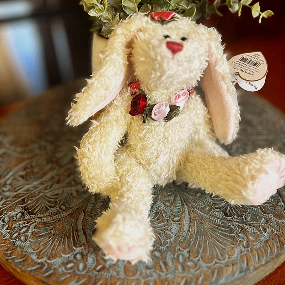 1993 Vintage Rosalyn retired Ty Beanie baby
